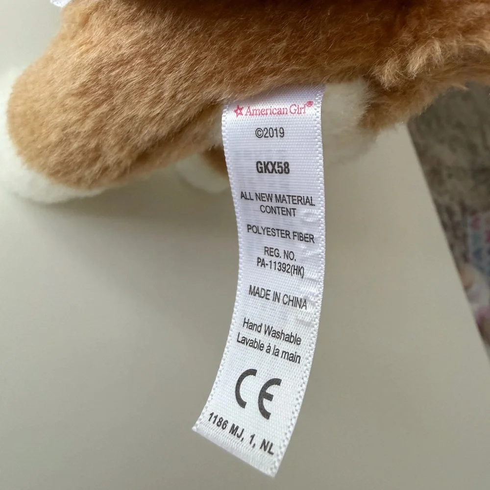 AMERICAN GIRL 2020 Joss's Girl of the Year Bulldog with Life Vest-Retired Plush